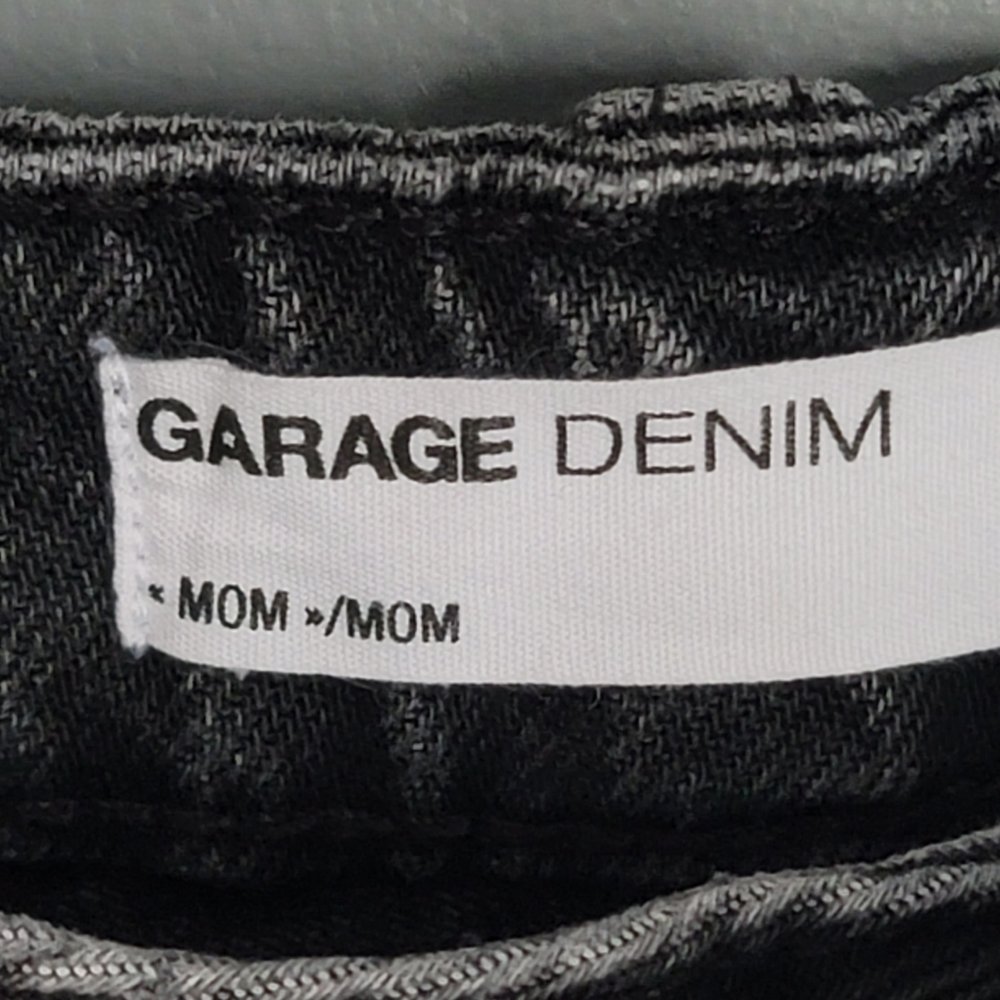 Garage High Rise Black Washed Jeans - Picture 4 of 6